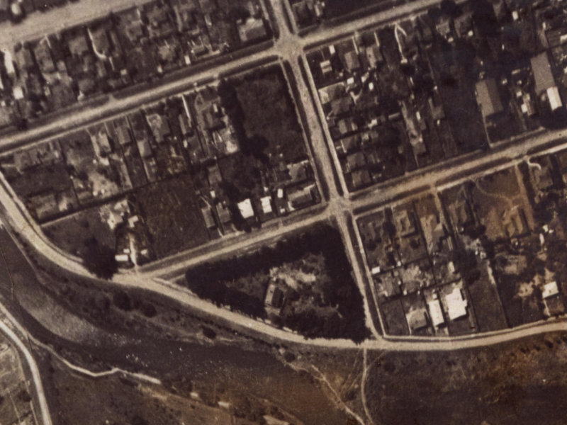 48 Collingwood Street from the air, 1925-1929