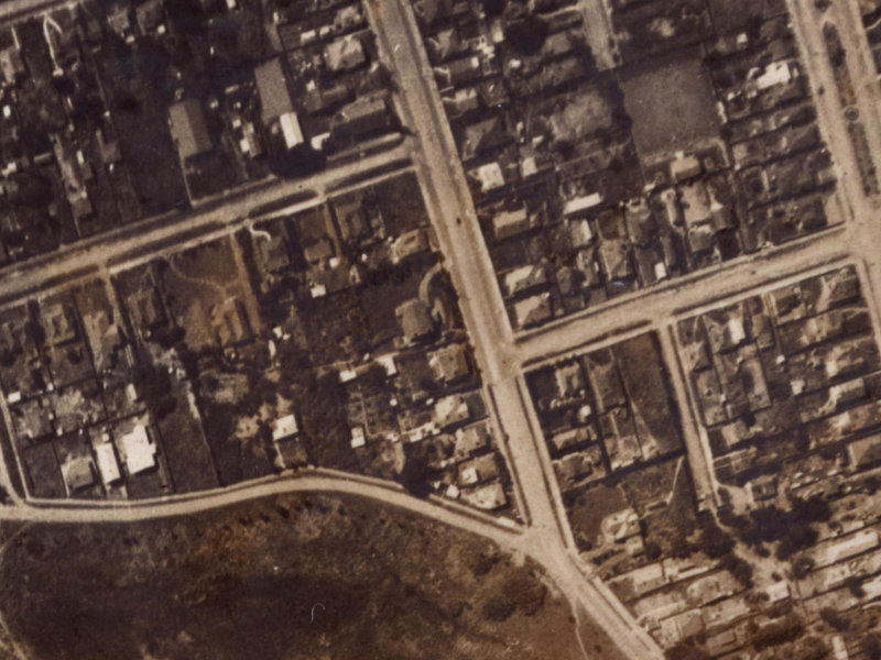 44 Union Street from the air, 1925-1929