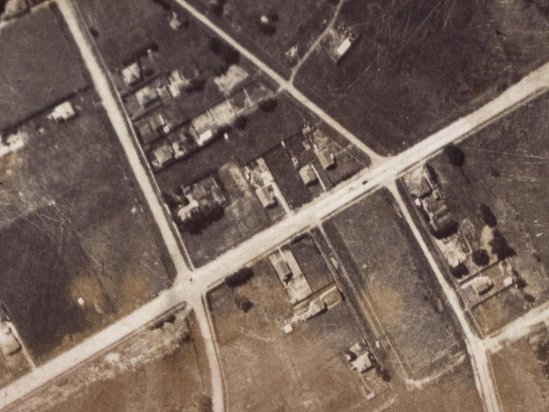 639 Pages Road from the air, 1925-1929