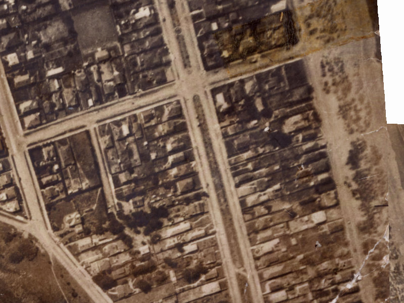 61 Oram Avenue from the air, 1925-1929