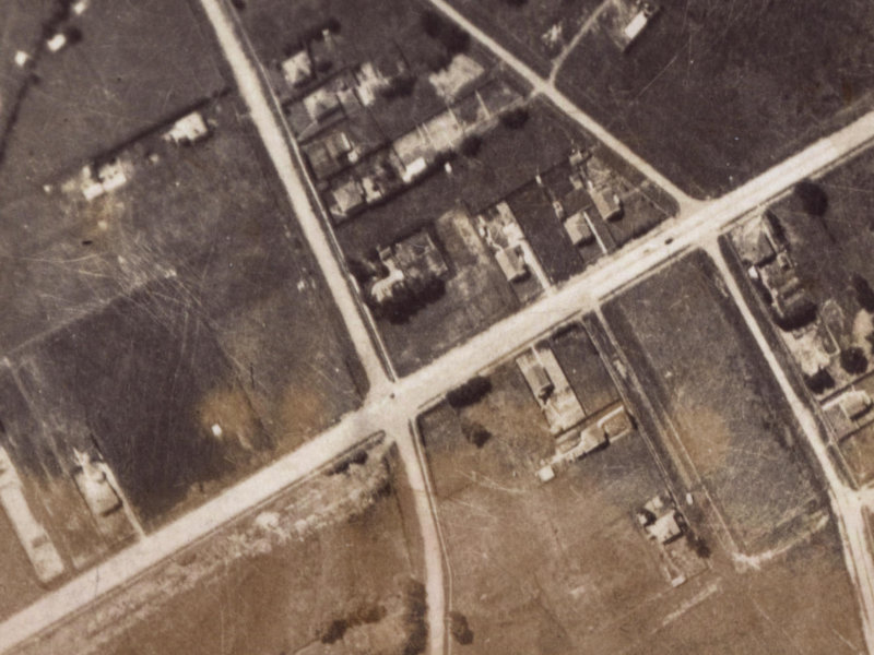 635 Pages Road from the air, 1925-1929