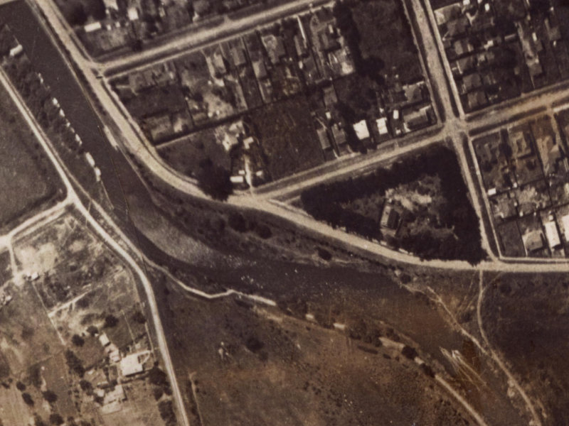 31 Wairoa Street from the air, 1925-1929
