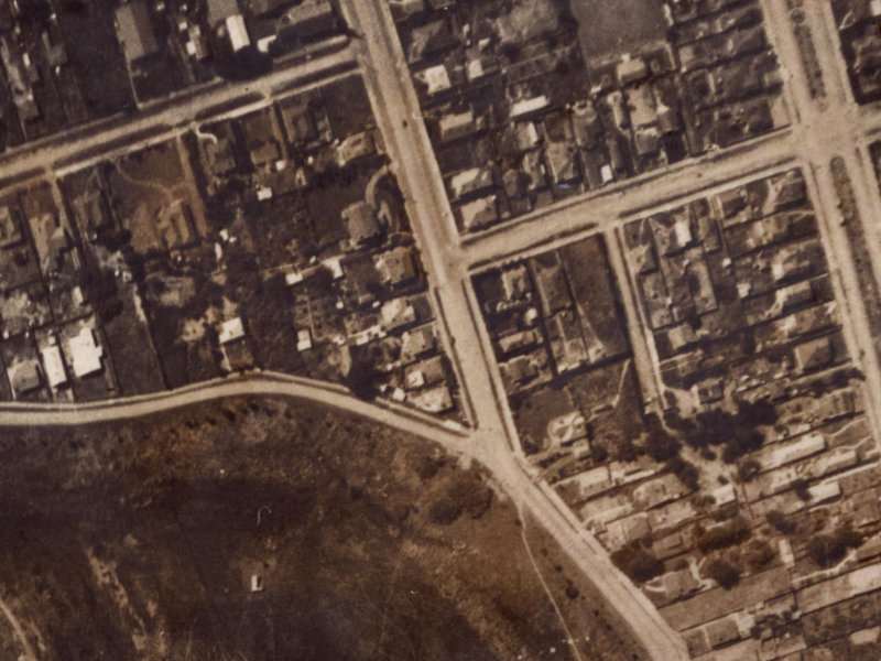 58 Union Street from the air, 1925-1929