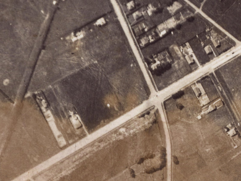 615 Pages Road from the air, 1925-1929