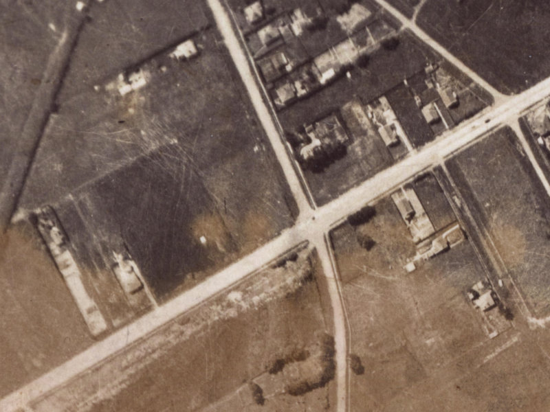 619 Pages Road from the air, 1925-1929
