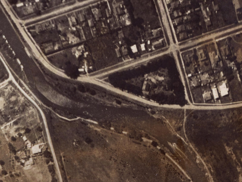 55 Collingwood Street from the air, 1925-1929