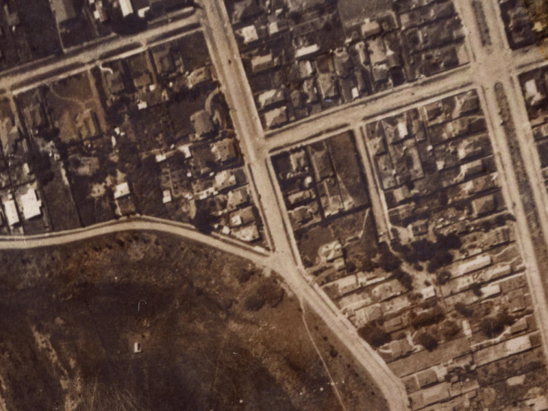 61 Union Street from the air, 1925-1929
