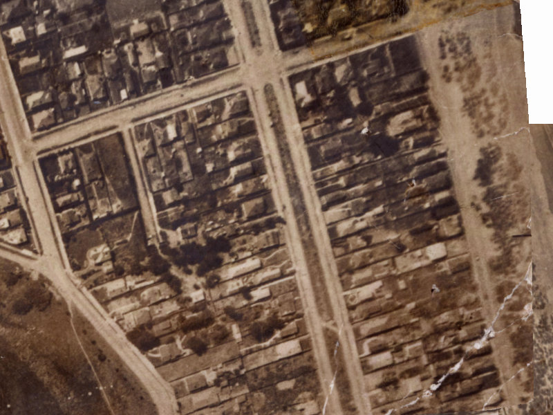 64 Oram Avenue from the air, 1925-1929
