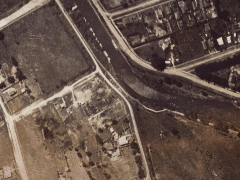 28 Wairoa Street from the air, 1925-1929
