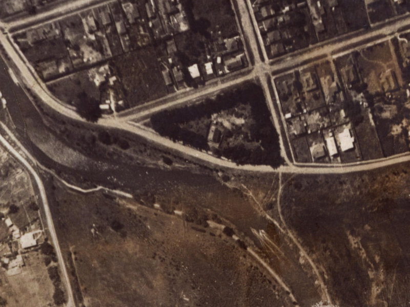 33-63 Owles Terrace from the air, 1925-1929
