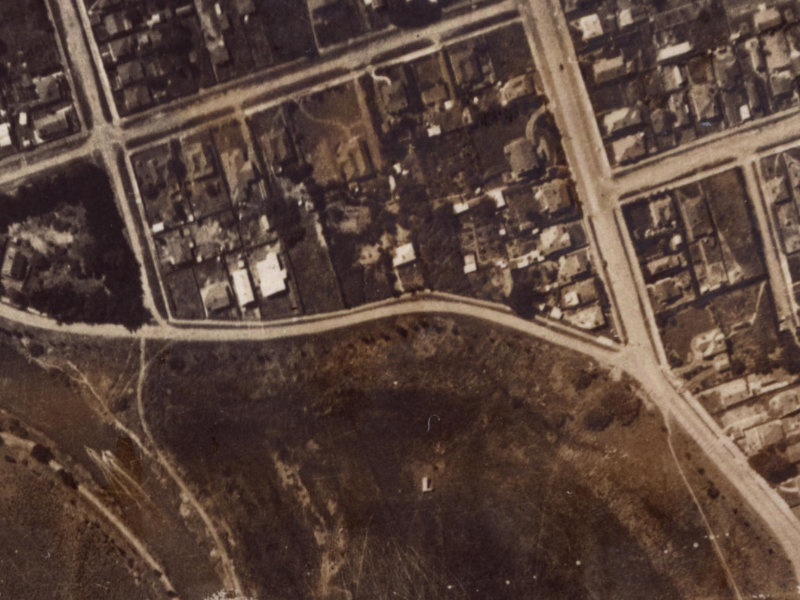 78 Owles Terrace from the air, 1925-1929
