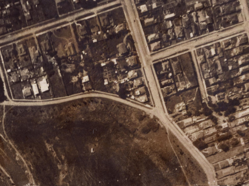 56 Union Street from the air, 1925-1929