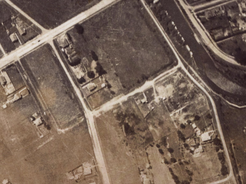 25 Orari Street from the air, 1925-1929