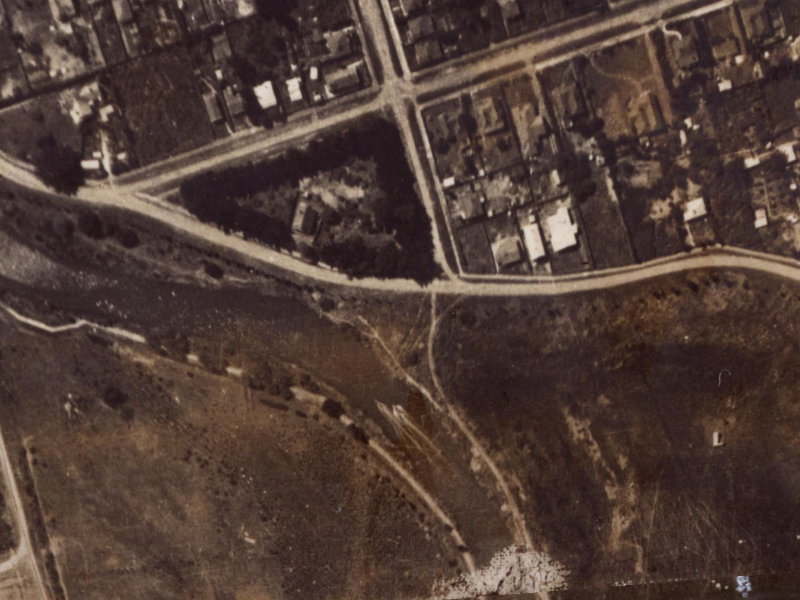 59 Owles Terrace from the air, 1925-1929