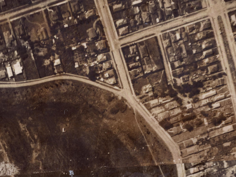 62 Union Street from the air, 1925-1929