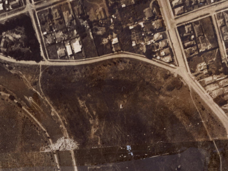 80 Owles Terrace from the air, 1925-1929