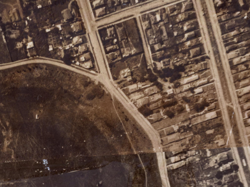 71 Union Street from the air, 1925-1929