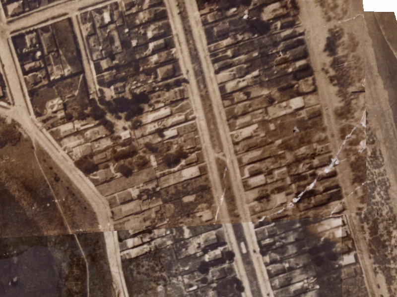 80A Oram Avenue from the air, 1925-1929
