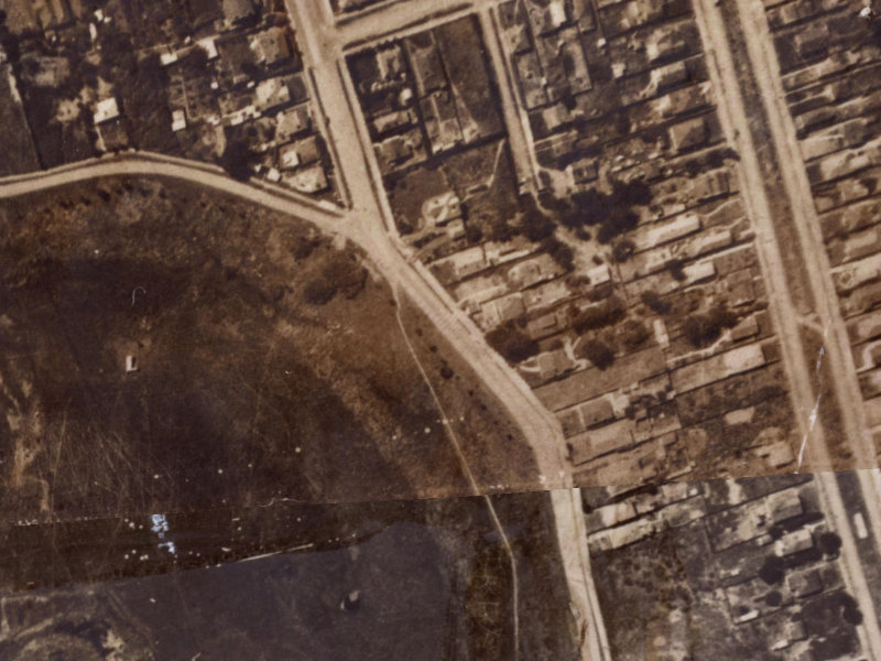 79 Union Street from the air, 1925-1929