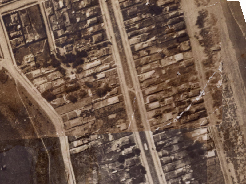 82 Oram Avenue from the air, 1925-1929