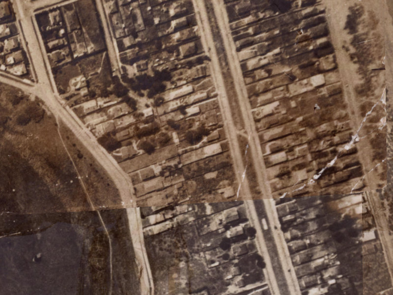 84 Oram Avenue from the air, 1925-1929