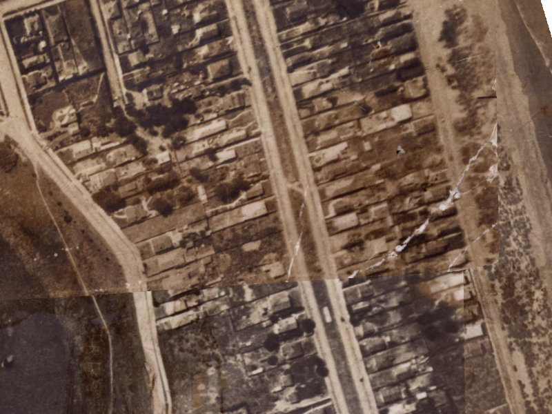 86 Oram Avenue from the air, 1925-1929