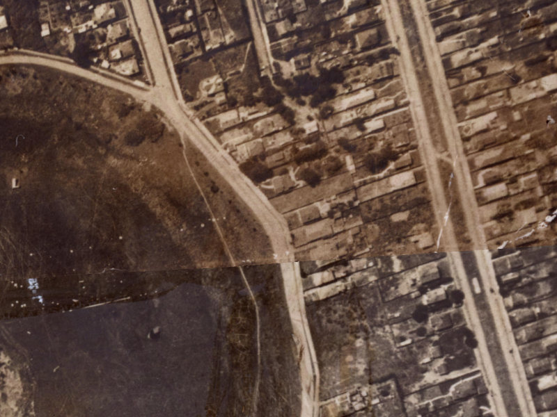 83 Union Street from the air, 1925-1929