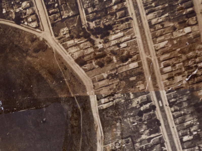 85 Union Street from the air, 1925-1929