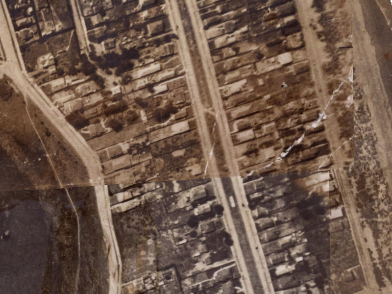 92 Oram Avenue from the air, 1925-1929