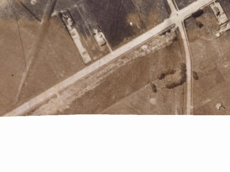 604B Pages Road from the air, 1925-1929