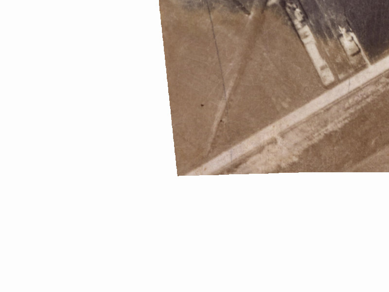 533E Pages Road from the air, 1925-1929