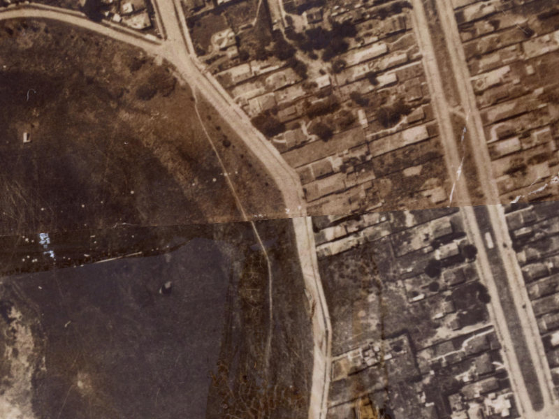 87 Union Street from the air, 1925-1929