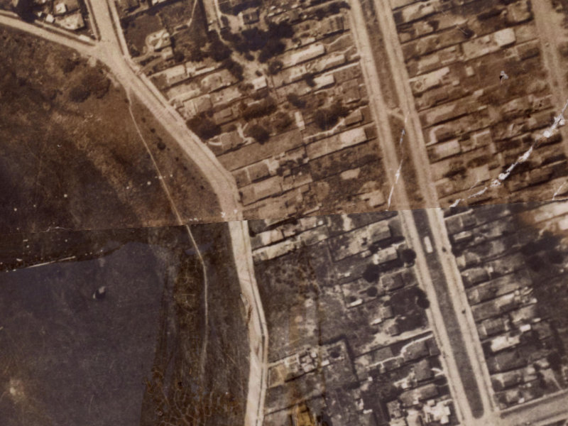 89 Union Street from the air, 1925-1929