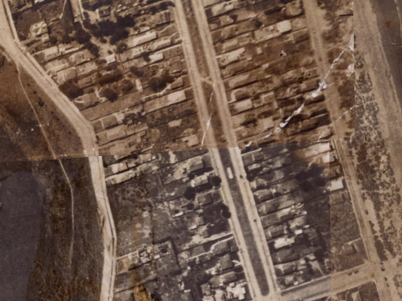 98 Oram Avenue from the air, 1925-1929