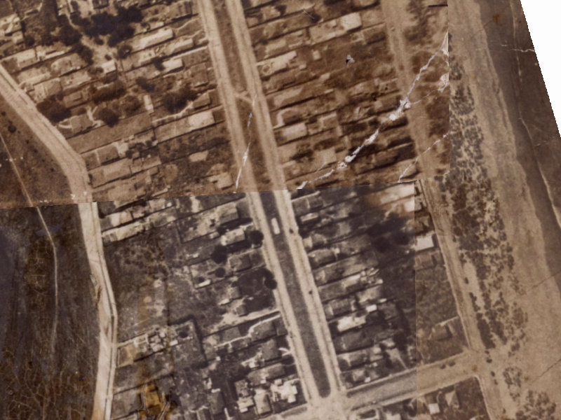 101A Oram Avenue from the air, 1925-1929