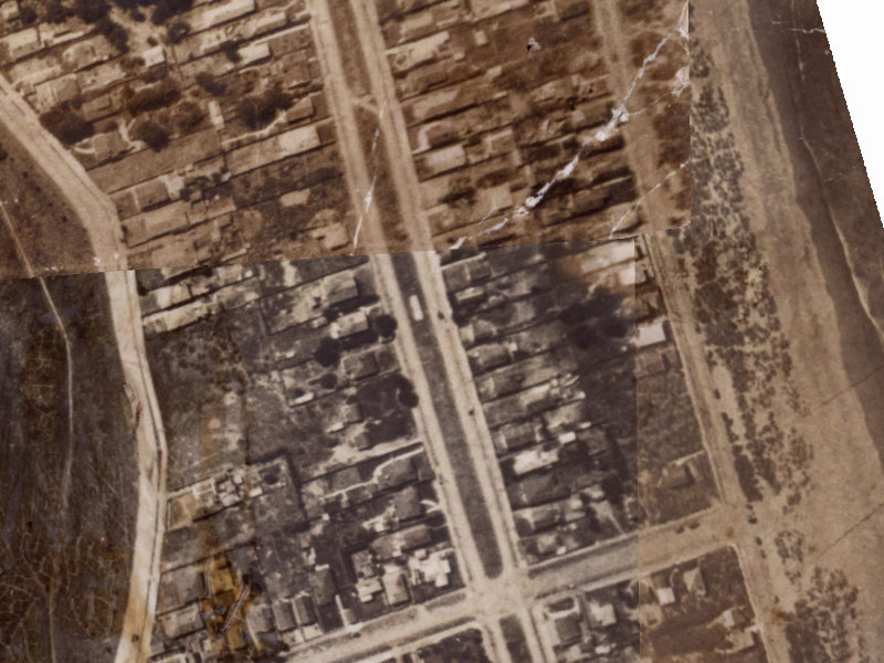 103 Oram Avenue from the air, 1925-1929