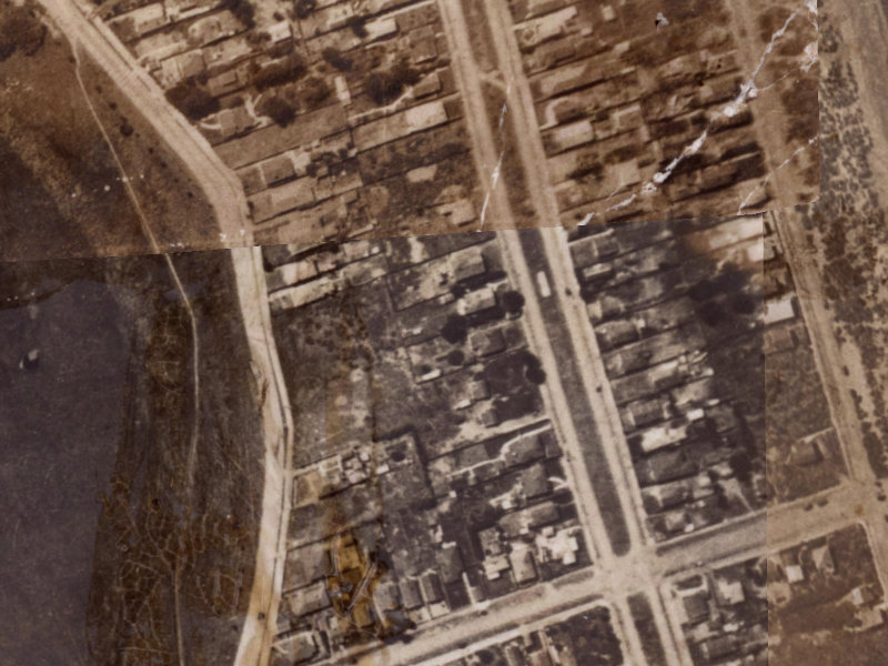 104A Oram Avenue from the air, 1925-1929