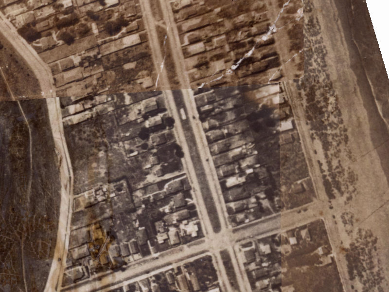 109 Oram Avenue from the air, 1925-1929