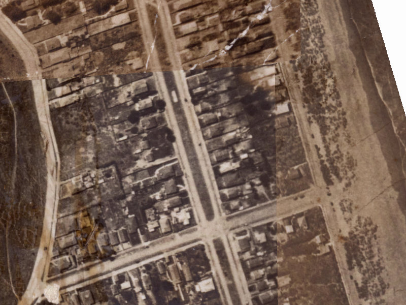 117 Oram Avenue from the air, 1925-1929