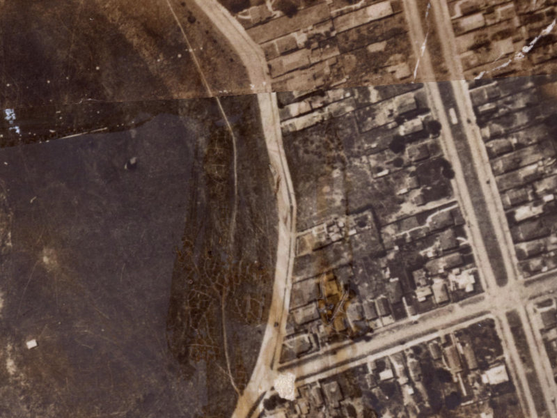 99 Union Street from the air, 1925-1929