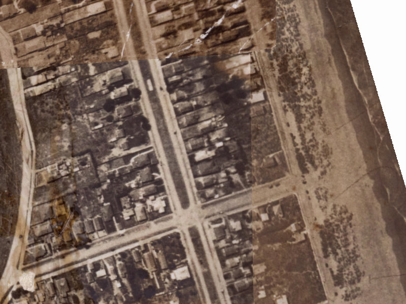 119 Oram Avenue from the air, 1925-1929