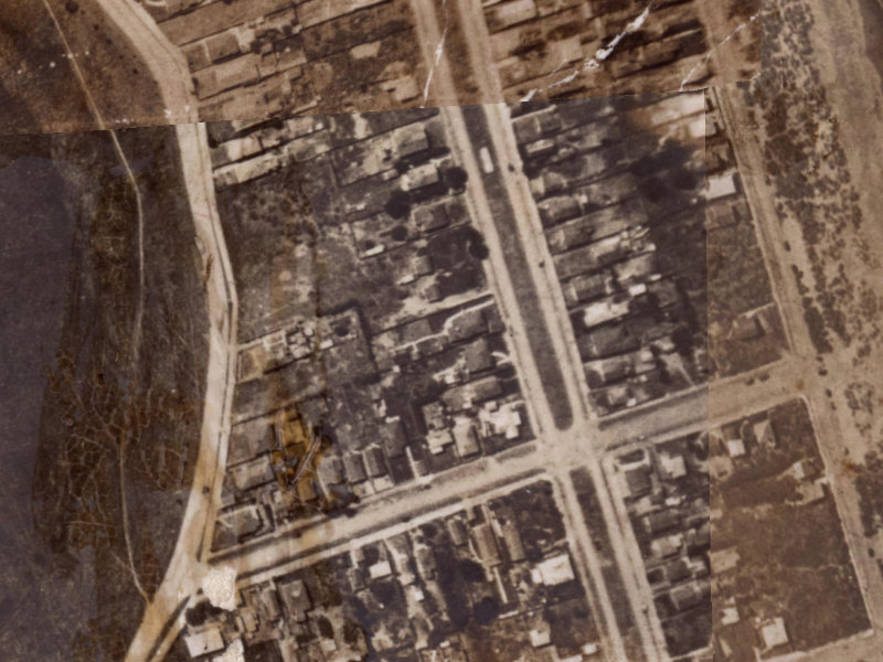 118 Oram Avenue from the air, 1925-1929