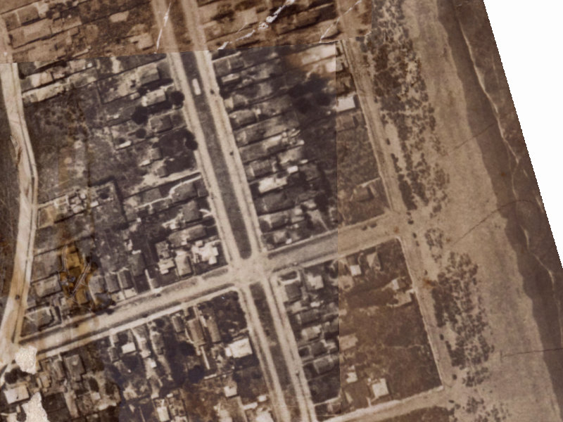 125 Oram Avenue from the air, 1925-1929