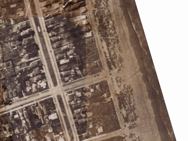 8 Rodney Street from the air, 1925-1929