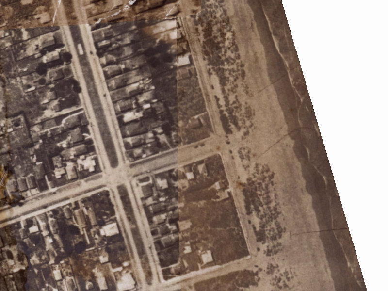 8–10 Rodney Street from the air, 1925-1929