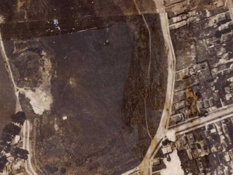 105 Union Street from the air, 1925-1929
