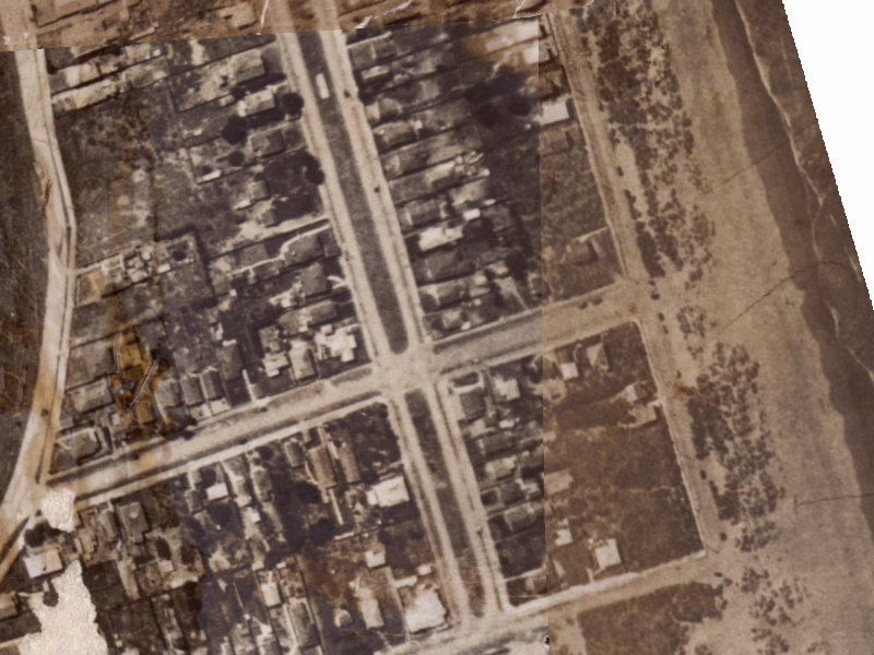 127 Oram Avenue from the air, 1925-1929