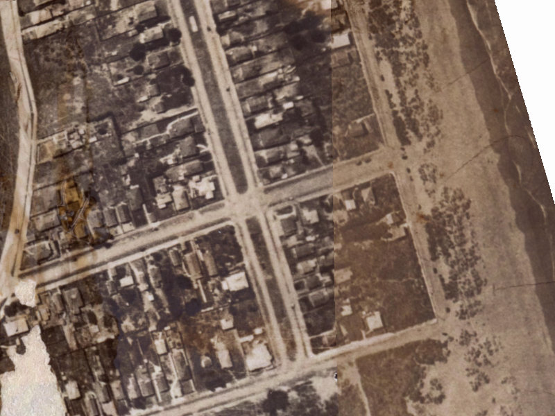 133 Oram Avenue from the air, 1925-1929