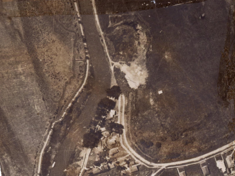 24 Evans Avenue from the air, 1925-1929