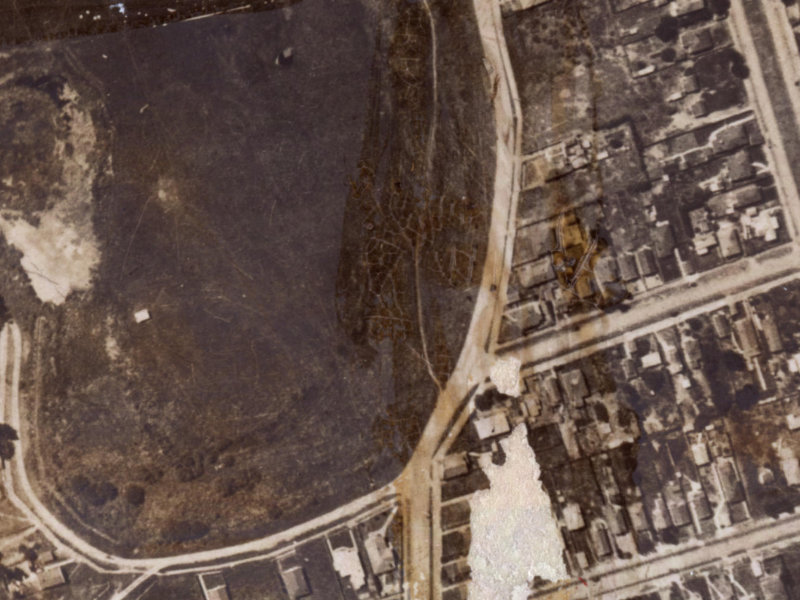 Union Street from the air, 1925-1929